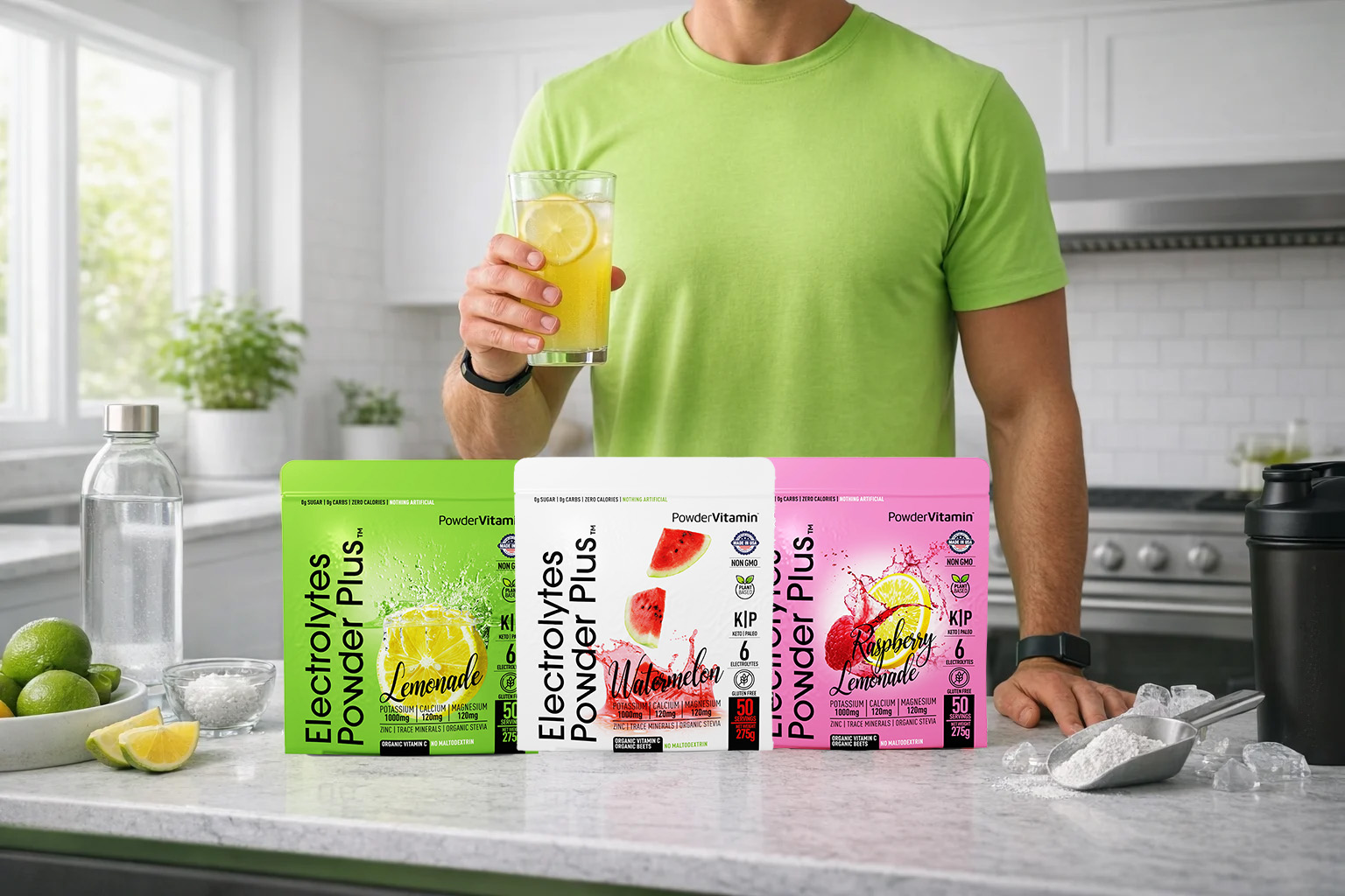 PowderVitamin elite hydration ritual