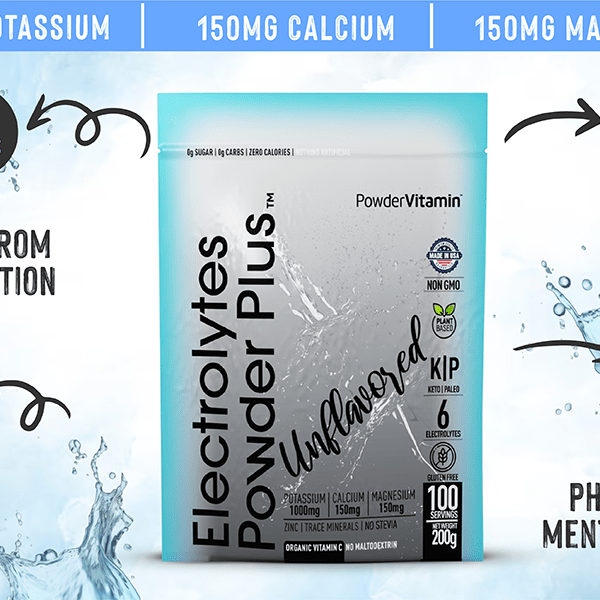 SHOULD ELECTROLYTE DRINKS BE WITHOUT SUGAR? - PowderVitamin